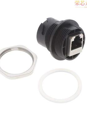 2355443-2原装「CONN RJ45 CAT5E PNL MNT SKT PBT」正品