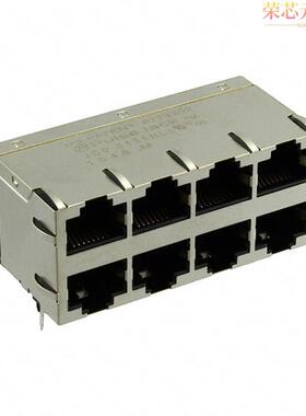 JC0-0131NL原装「CONN JACK 8PORT 1000 BASE-T PCB」正品