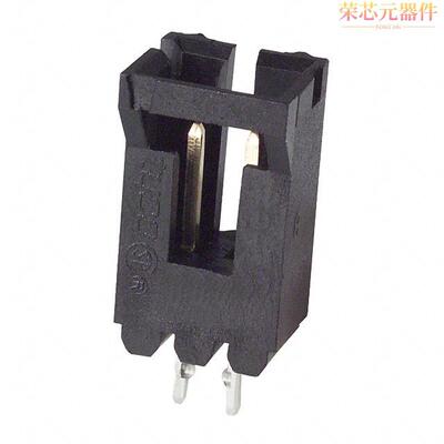 103670-1原装「CONN HEADER VERT 2POS 2.54MM」正品