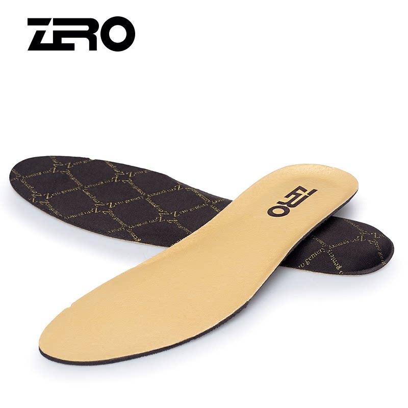 zero零度男士皮鞋垫头层猪皮透气吸汗鞋垫真皮加厚增高鞋垫
