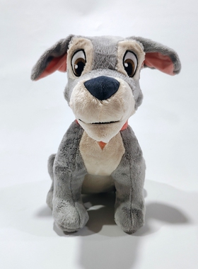 小姐与流氓流浪汉长云狗Tramp公仔毛绒玩具儿童可爱卡通玩偶礼物