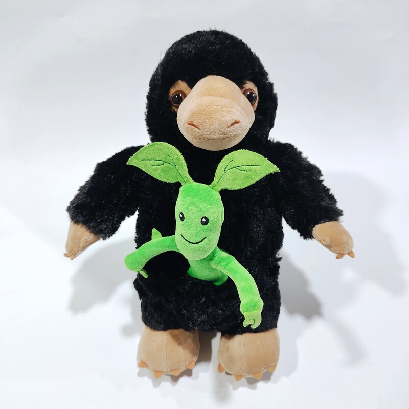 神奇动物在哪里嗅嗅niffler 护树罗锅公仔毛绒玩具儿童的玩偶礼物