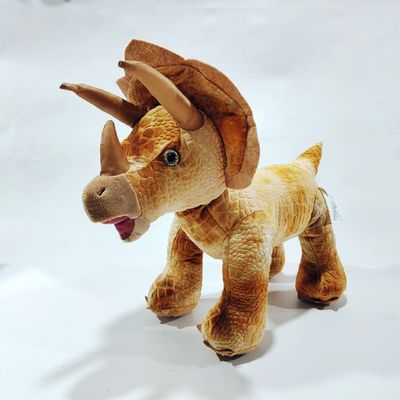 Bear恐龙三角龙Triceratops 公仔毛绒玩具可爱的男孩儿童玩偶礼物