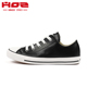 休闲韩版 HOZ后街帆布鞋 男1225401 皮面牛皮小白鞋 女新款 情侣鞋 新款