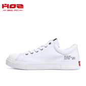 新款 帆布鞋 女男情侣款 HOZ后街夏季 平底板鞋 低帮透气百搭潮1127143