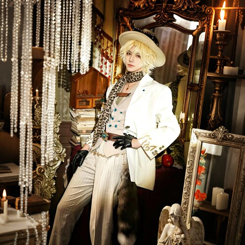 第五人格勘探员cos服装璀璨的孤狼cosplay服装真理之下游戏同款