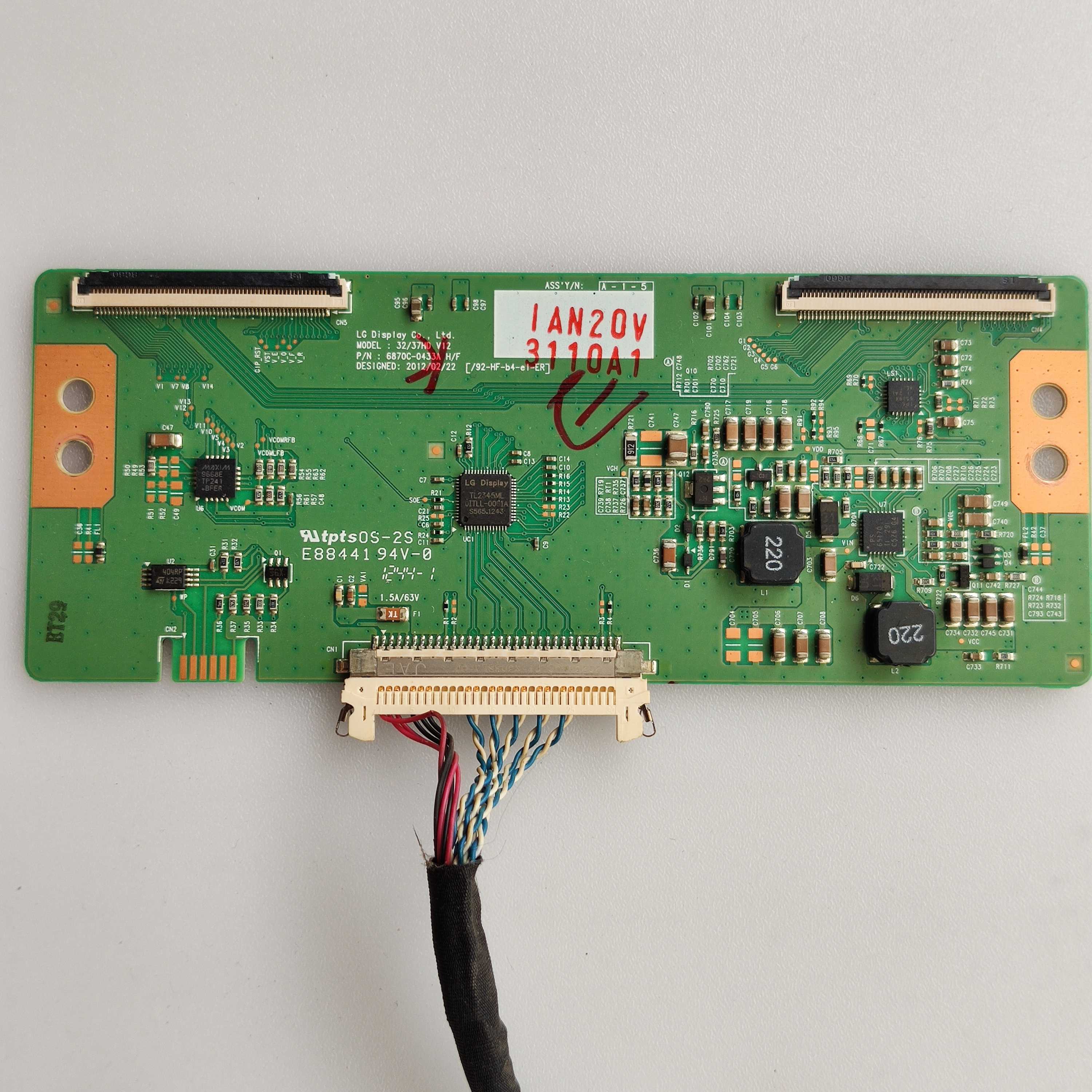 熊猫 LE37K18 LE37J26  LE37K16逻辑板6870C-0433A