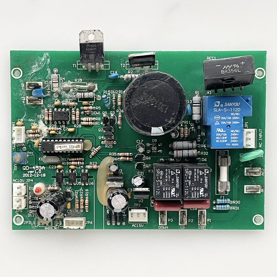 QD-453A 驱动板 启迈斯主板电脑板线路板跑步机控制器 拆件处理