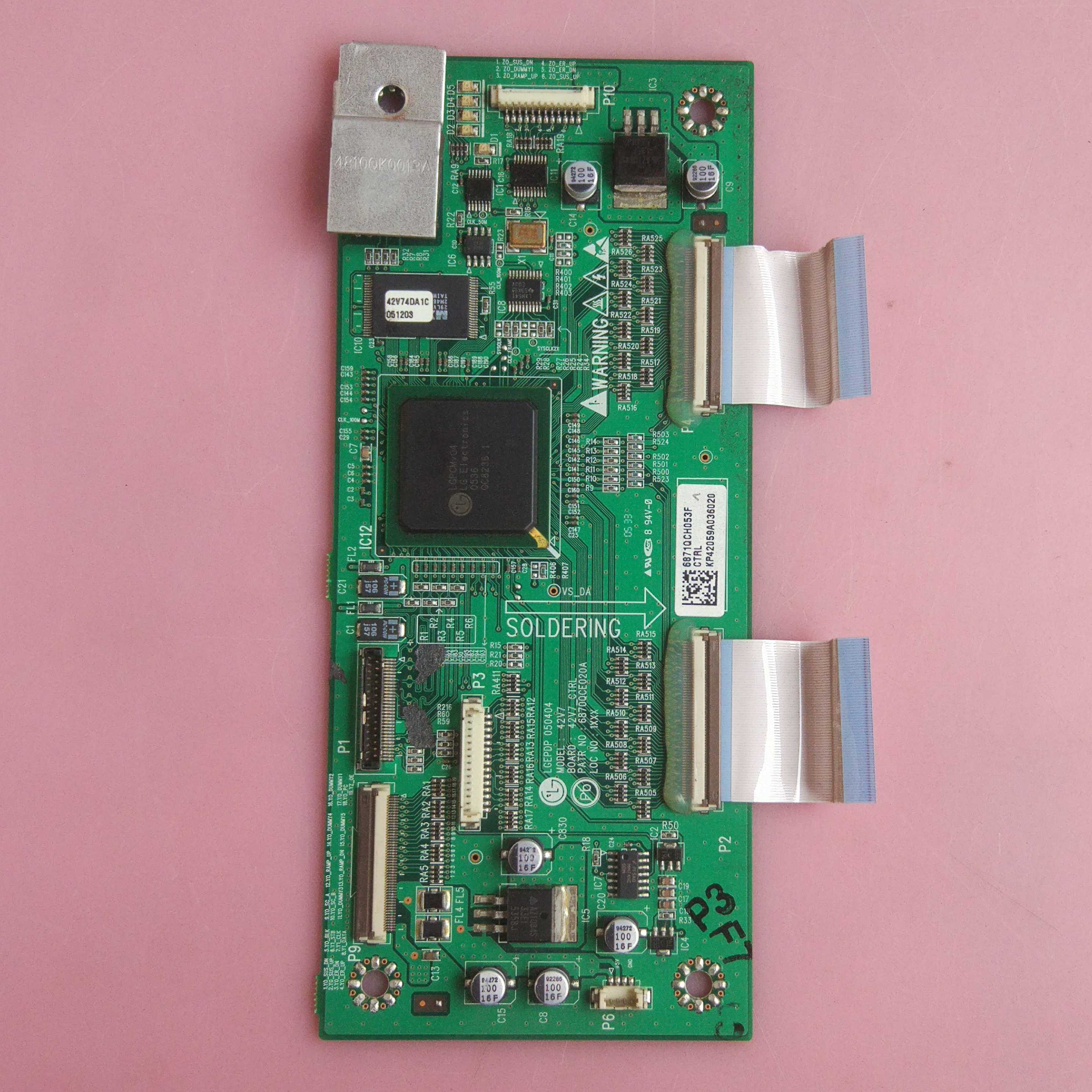 LG 42PM3MVC-TA 逻辑板 050404 6871QCH053F 6870QCE020A 42v7