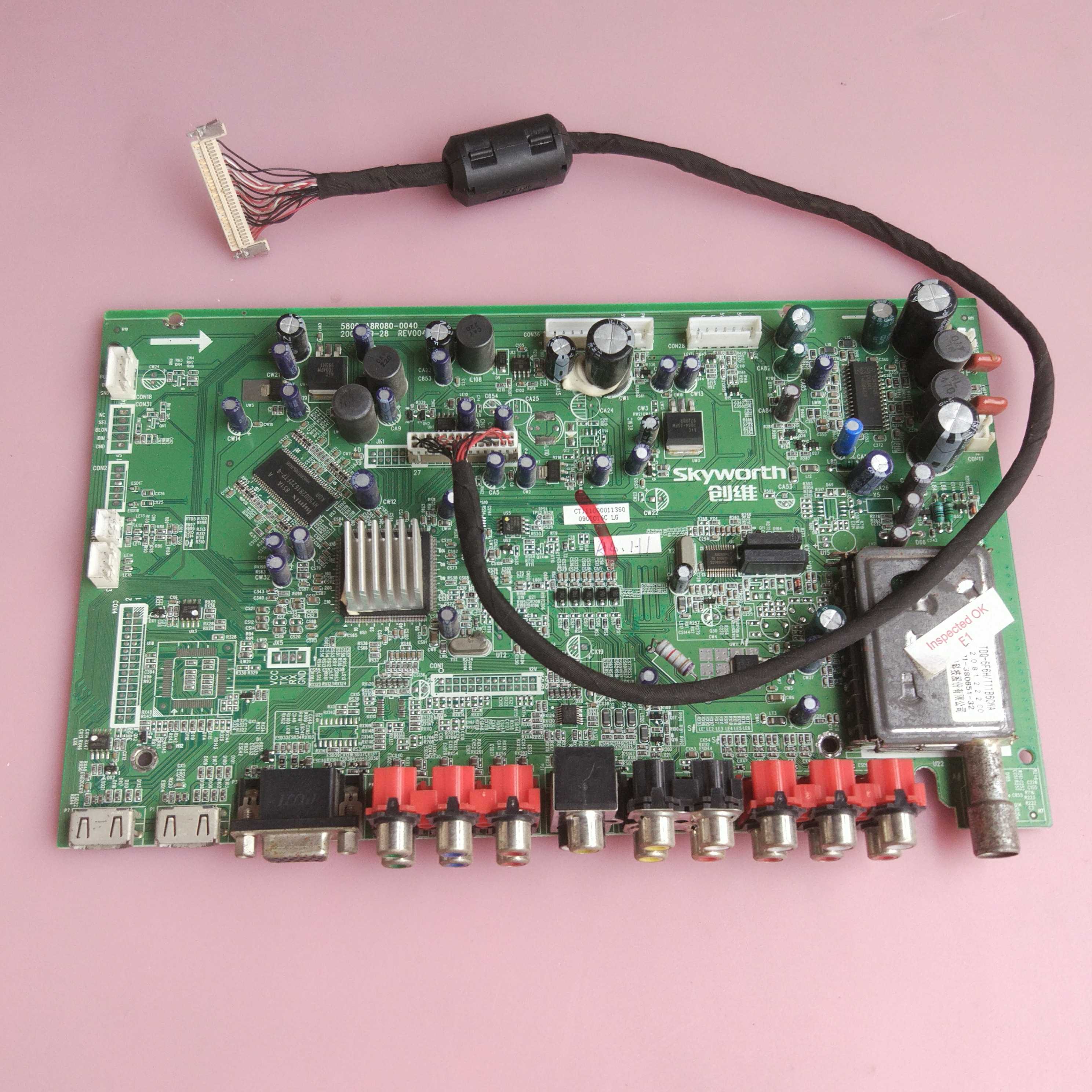 创维 32L98SW 主板 5800-A8R080-0040 屏LC320WXN 线 V315B3-L01