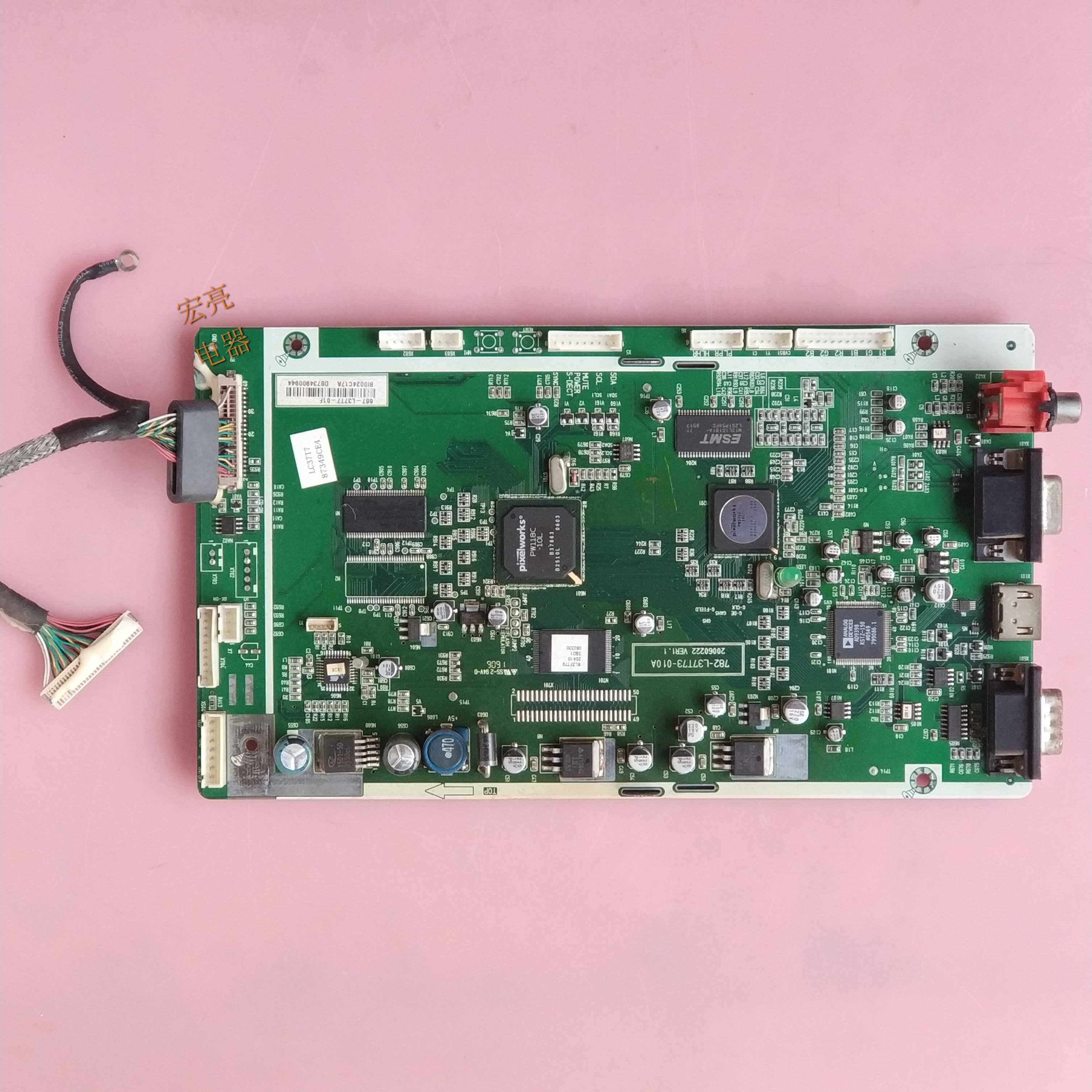 厦华 LC-37T7 主板 782.L37T73-010A 屏 LC370WX1(SL)(02)