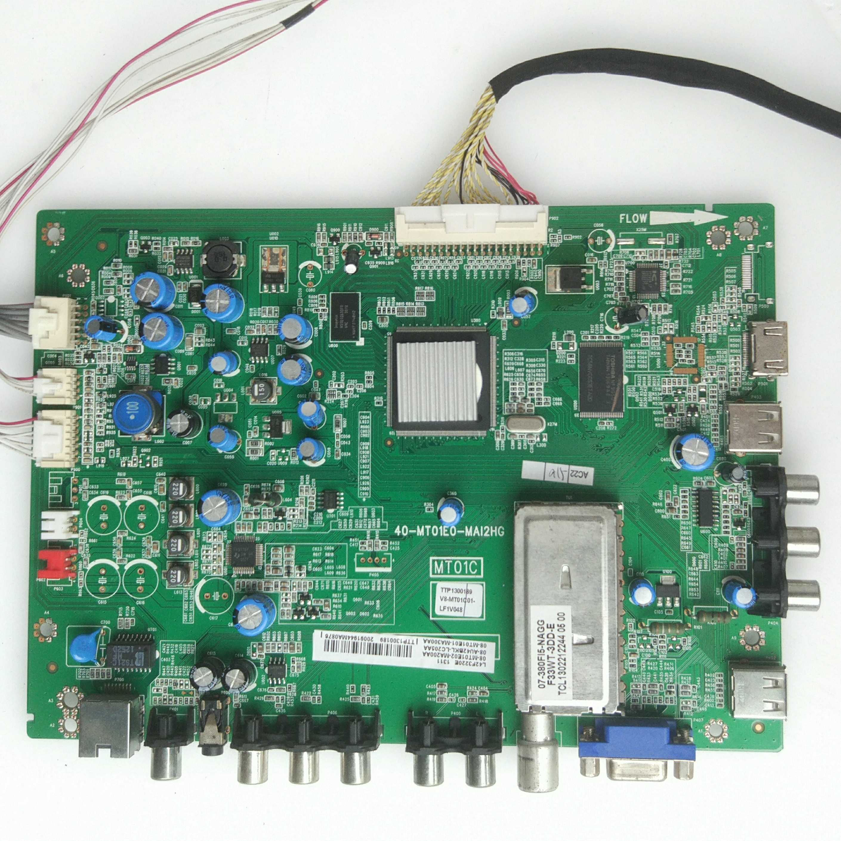 TCL L42F3220E 主板 40-MT01E0-MAI2HG LVF420AUBK  屏线T420HW08
