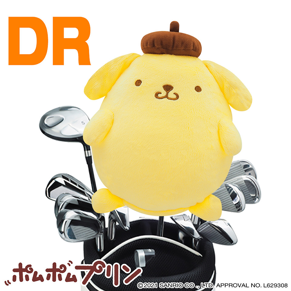 日本直送 布丁狗 高尔夫球杆保护套 木杆套一号木杆头套460cc