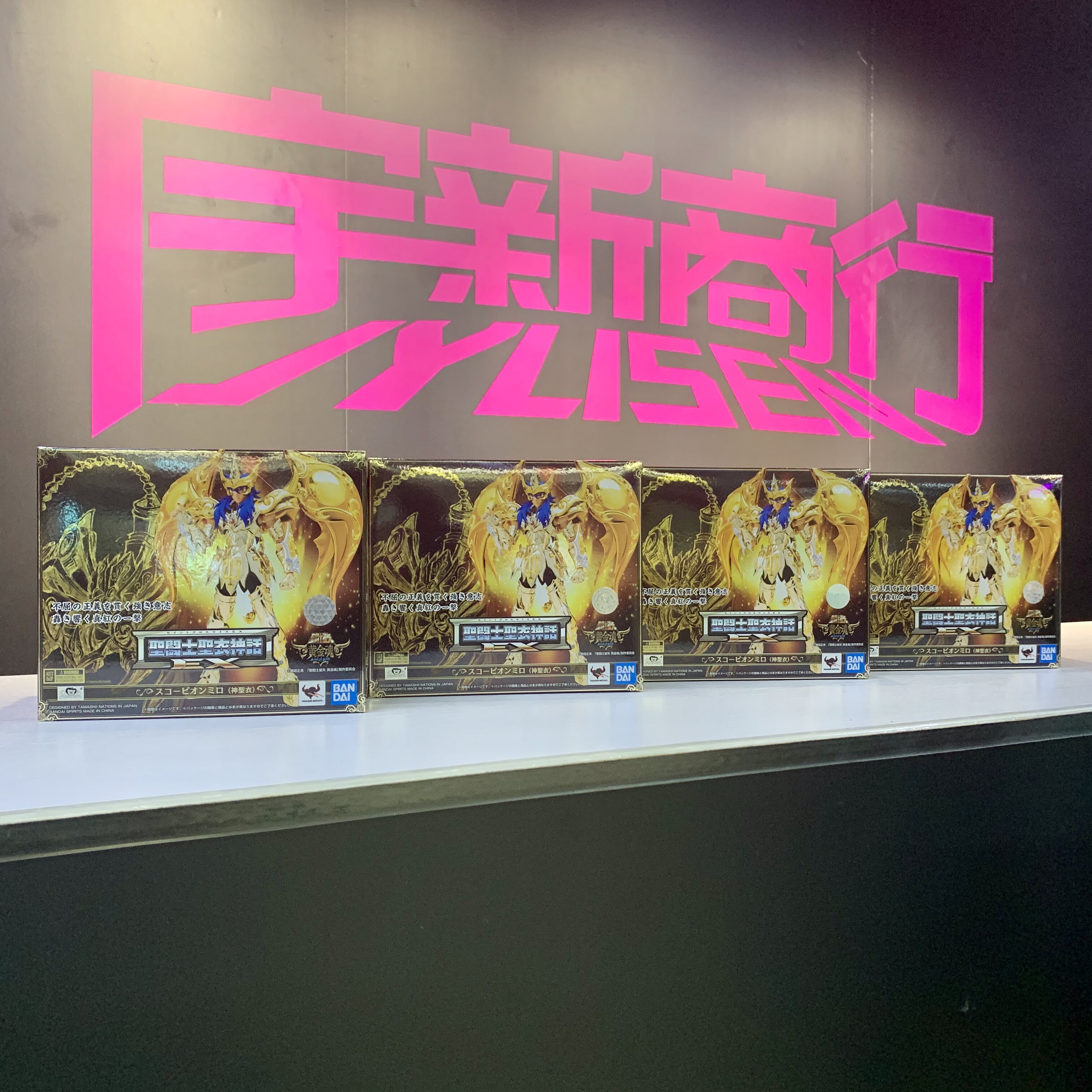 宇新商行 现货 万代 圣衣神话ex 黄金魂 神天蝎座 米罗 圣衣 再版