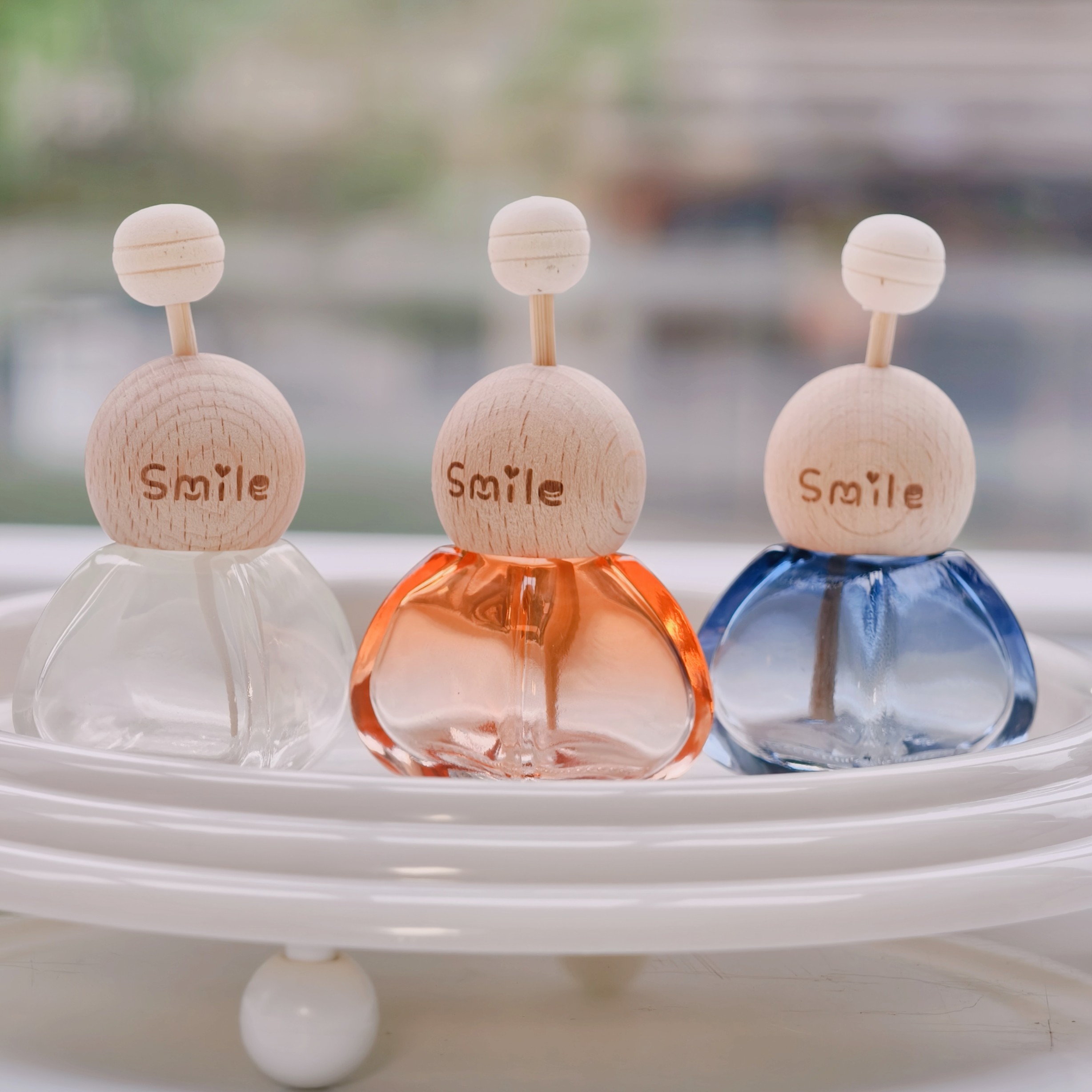 香薰空瓶精油分装瓶扩香瓶家用室内香氛瓶高档散香小瓶散香器摆件