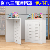 分水器遮挡柜卫生间防水地暖阀门遮挡罩暖气片罩子水表装 饰箱定制