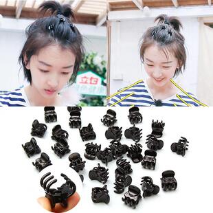 adult mini black small grip hair clips clips headwear