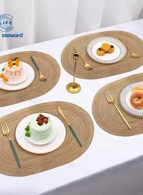Placemats setHeat resistant pa Place Mat Washable Table Mats