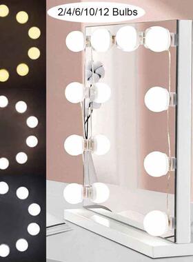 LED Light Makeup Mirror Bulbs Vanity Lights USB 12V Bathroom