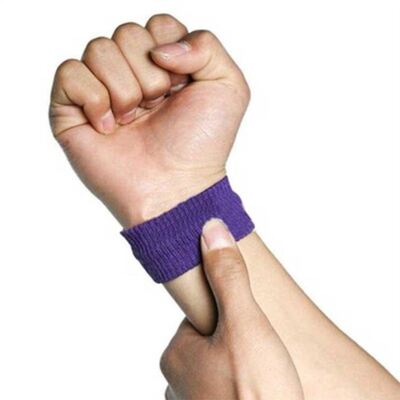 2PCs Sickness Wrist Band Anti Nausea Car Sea Plane Boats Wri