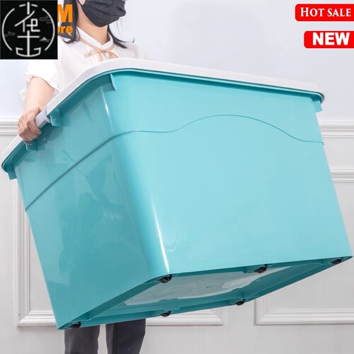 Large plastic storage box moving boxes packing quilt Storage