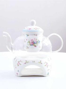 pot boiling tea cup ceramic glass fruit teapot set afternoon