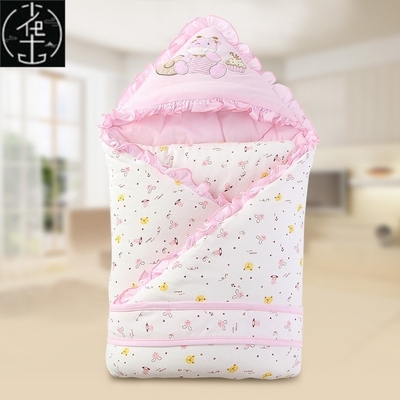 Baby Swaddle Wrap Newborn Blanket Quilt Sleeping Bag Cotton