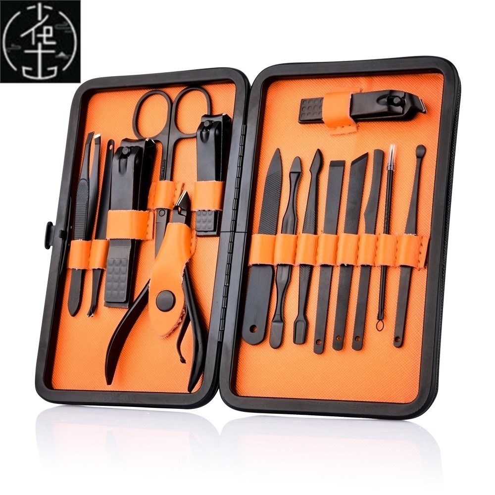 manicure set nail clipper grooming pedicure kit art tools.