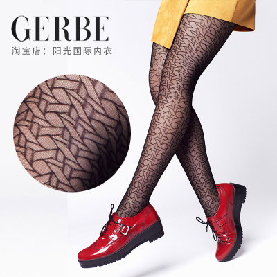 gerbe法国性感欧美风连裤丝袜