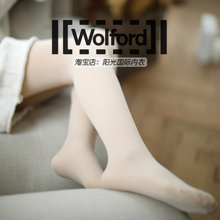 wolford进口连裤 天鹅绒11130 丝袜100d秋冬保暖女性感微透打底裤