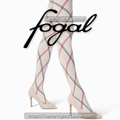 阳光国际内衣 瑞士Fogal 保暖120d 棉质连裤 袜子5105