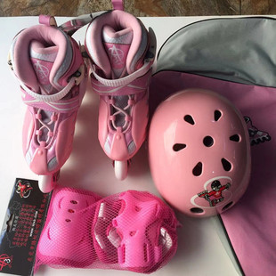 断码雄风A3/911骑士男女儿童伸缩旱冰鞋轮滑鞋直排溜冰鞋