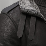 仿麂皮绒羊羔毛皮毛一体机车皮衣男外套大码棉衣大货F11P245控298，男装皮衣，电商D318(原电商B337)