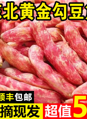 【顺丰包邮】现摘新鲜黄金勾豆角