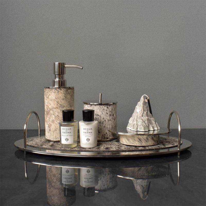 高级感轻奢样板间卫浴摆件不锈钢马毛卫浴瓶棉签罐托盘组合软装品,家居饰品,家饰软装搭配套装,淘宝优惠券,粉丝福利购,淘宝优惠卷