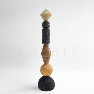 时来运转办公室入户玄关摆件客厅电视柜旁落地高档乔迁新居装 饰品