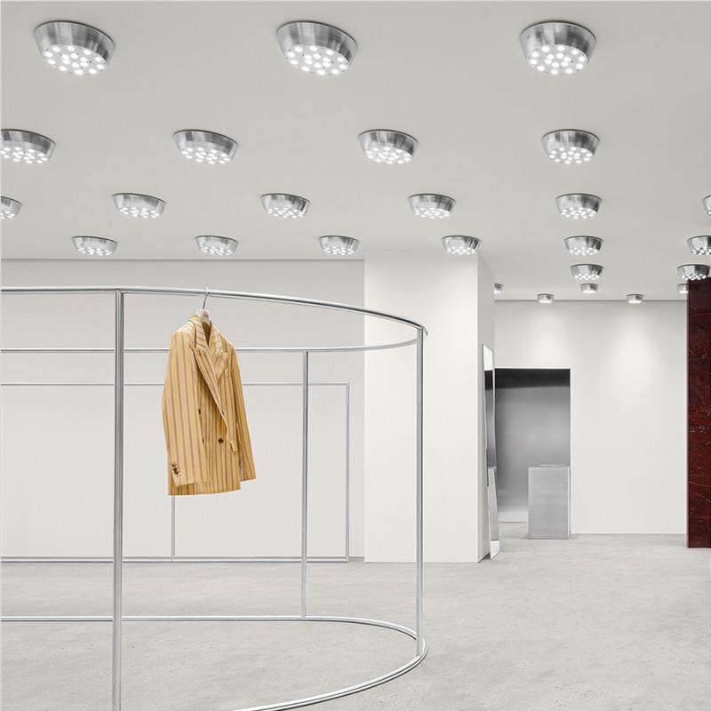 现代商场空间射灯咖啡健身房服装店铺专用设计师装饰用照明吸顶灯