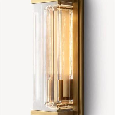 出口北美Restoration Hardware卧室背景RH壁灯SAVILE GRAND壁灯