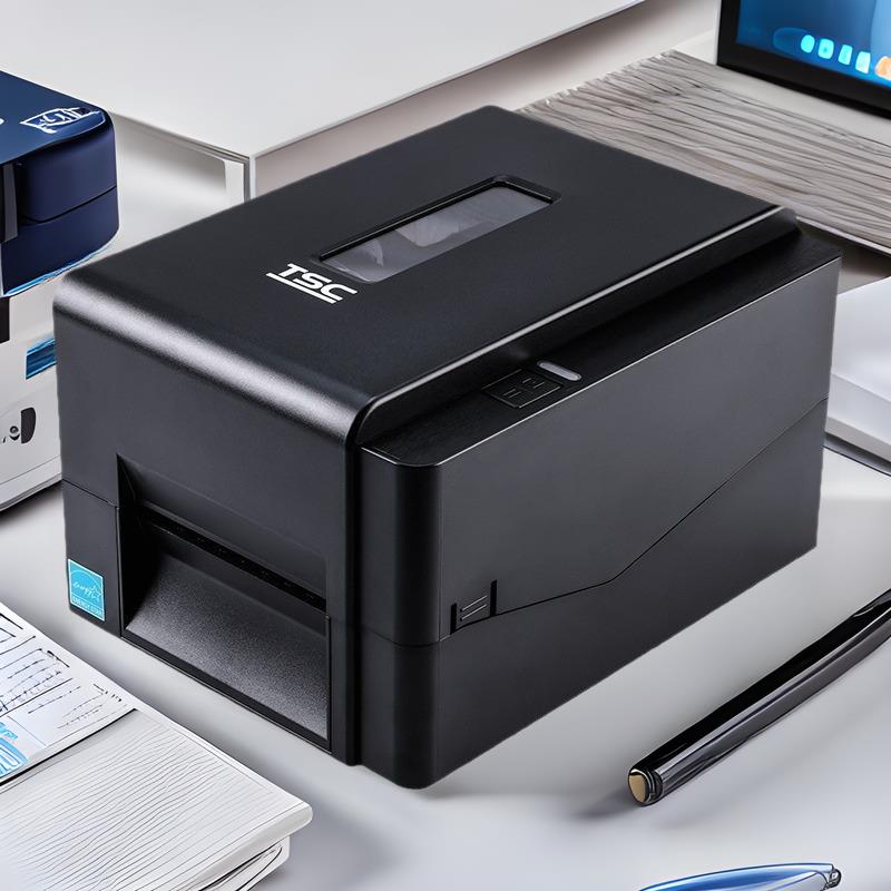 TSC TE244PRO标签打印机碳带条码打印机不干胶热敏亚银铜版水洗标