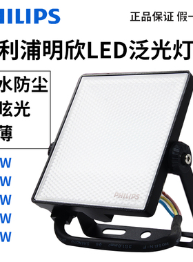 飞利浦led投光灯户外防水射灯BVP131明欣50w70节能广告泛光灯