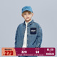 新品 男童棉服25冬季 男孩衬衫 款 外套潮 Levi 帅气冬装 s李维斯儿童装