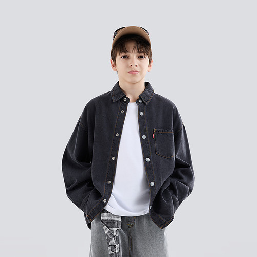 Levi's儿童童装衬衫LV2632346GS-001