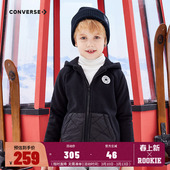 连帽外套潮 男女童短款 converse匡威儿童童装 保暖棉服2025秋冬新款