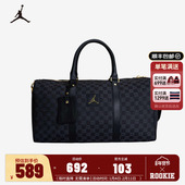 jordan斜挎包满印行李包旅行包大容量健身包单肩水桶包拎包手提包