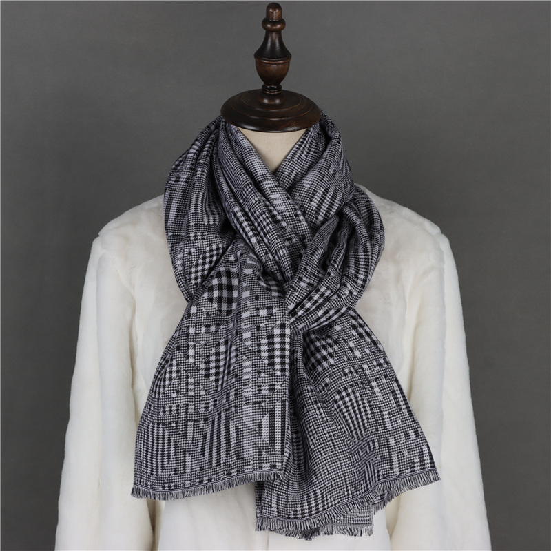 亲肤柔软时尚高级感棉长巾