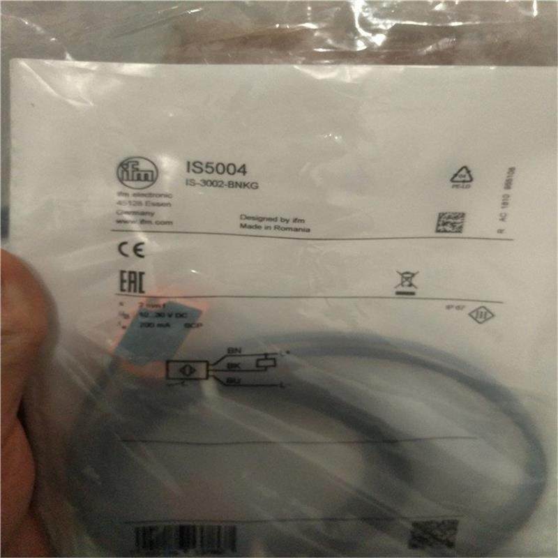 鞍山钢铁-电感式接近开关【IFM】IE5338 EVC008 距离传感器-