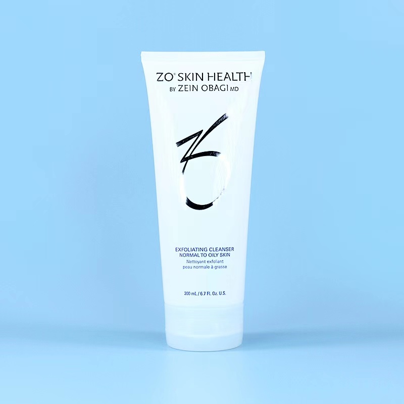 现货ZO SKIN磨砂款洁面洗面奶 200ml 油皮