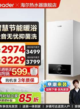 海尔智家统帅燃气采暖壁挂炉天然气家用节能洗浴地暖炉锅炉LA1