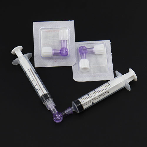 2通管兑液两通美容水光修复液勾兑工具二通阀接针管兑药器吸引管