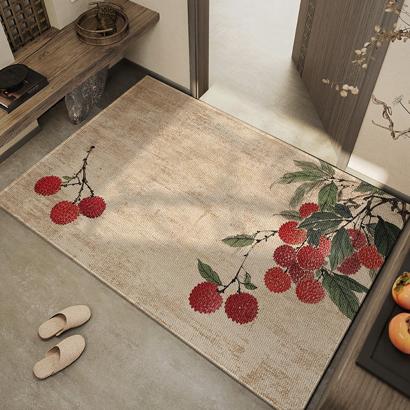 入户门地垫新中式大门口脚垫家用可裁剪门垫高级耐脏防滑进门地毯,居家布艺,入户地垫,淘宝优惠券,粉丝福利购,淘宝优惠卷